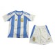 Dětské Fotbalové Dresy Komplet Argentina Domácí Copa América 2024