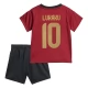 Dětské Fotbalové Dresy Komplet Belgie Lukaku 10 Domácí Euro 2024