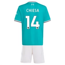 Dětské Fotbalové Dresy Liverpool Chiesa 14 Alternativní 2025-26
