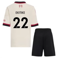 Dětské Fotbalové Dresy Liverpool Ekitike 22 Venkovní 2025-26