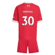 Dětské Fotbalové Dresy Liverpool Frimpong 30 Domácí 2025-26