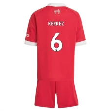 Dětské Fotbalové Dresy Liverpool Kerkez 6 Domácí 2025-26
