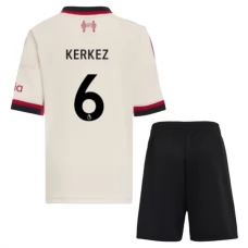 Dětské Fotbalové Dresy Liverpool Kerkez 6 Venkovní 2025-26