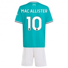 Dětské Fotbalové Dresy Liverpool Mac Allister 10 Alternativní 2025-26