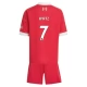 Dětské Fotbalové Dresy Liverpool Wirtz 7 Domácí 2025-26