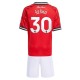 Dětské Fotbalové Dresy Manchester United Šeško 30 Domácí 2025-26