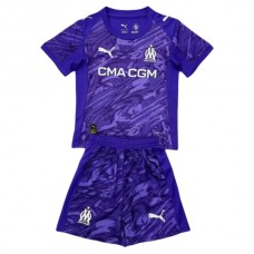 Dětské Fotbalové Dresy Olympique de Marseille Brankářské Venkovní 2025-26