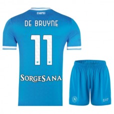 Dětské Fotbalové Dresy SSC Napoli De Bruyne 11 Domácí 2025-26