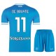 Dětské Fotbalové Dresy SSC Napoli De Bruyne 11 Domácí 2025-26
