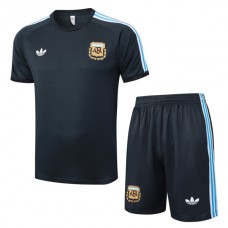 Dětský Argentina Tréninkový Dres Soupravy 2025-26 - Shorts Šedá