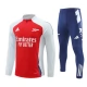 Dětský Arsenal Tréninkové Soupravy 2024-25 - 1-4 Zip Červená