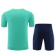 Dětský Brazílie Tréninkový Dres Soupravy 2024-25 - Shorts Zelená
