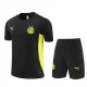 Dětský BVB Borussia Dortmund Tréninkový Dres Soupravy 2024-25 - Shorts Černá