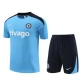 Dětský Chelsea Tréninkový Dres Soupravy 2024-25 - Shorts Modrá