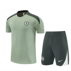 Dětský Chelsea Tréninkový Dres Soupravy 2025-26 - Shorts Zelená