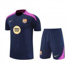 Dětský FC Barcelona Tréninkový Dres Soupravy 2025-26 - Shorts Námořnická Modř