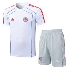 Dětský FC Bayern Mnichov Tréninkový Dres Soupravy 2025-26 - Shorts Bílá