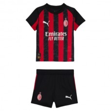 Dětský Fotbalové Dresy AC Milan Domácí 2025-26