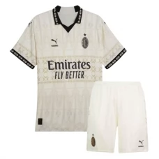 Dětský Fotbalové Dresy AC Milan Domácí Fourth Pleasures Light 2023-24