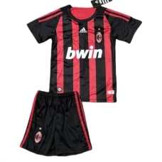 Dětský Fotbalové Dresy AC Milan Domácí Retro 2008-09