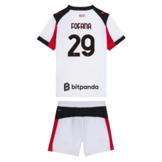 Dětský Fotbalové Dresy AC Milan Fofana 29 Venkovní 2025-26