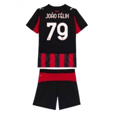 Dětský Fotbalové Dresy AC Milan João Félix 79 Domácí 2025-26