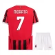 Dětský Fotbalové Dresy AC Milan Morata 7 Domácí 2024-25