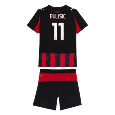 Dětský Fotbalové Dresy AC Milan Pulisic 11 Domácí 2025-26