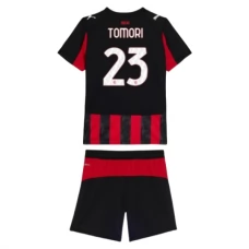 Dětský Fotbalové Dresy AC Milan Tomori 23 Domácí 2025-26