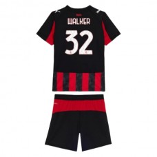 Dětský Fotbalové Dresy AC Milan Walker 32 Domácí 2025-26