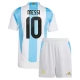 Dětský Fotbalové Dresy Argentina Messi 10 Domácí Copa América 2024