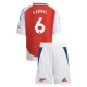 Dětský Fotbalové Dresy Arsenal Gabriel 6 Domácí 2024-25