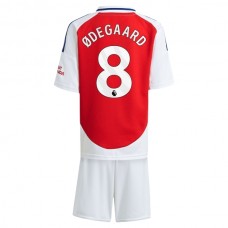 Dětský Fotbalové Dresy Arsenal Ødegaard 8 Domácí 2024-25