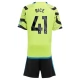 Dětský Fotbalové Dresy Arsenal Rice 41 Venkovní 2023-24