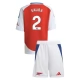 Dětský Fotbalové Dresy Arsenal Saliba 2 Domácí 2024-25