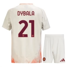 Dětský Fotbalové Dresy AS Řím Dybala 21 Venkovní 2024-25