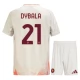 Dětský Fotbalové Dresy AS Řím Dybala 21 Venkovní 2024-25