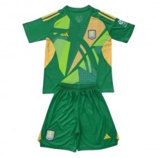 Dětský Fotbalové Dresy Aston Villa Brankářské Domácí 2024-25