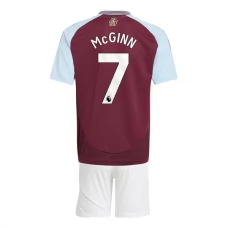 Dětský Fotbalové Dresy Aston Villa McGinn 7 Domácí 2024-25