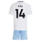 Dětský Fotbalové Dresy Aston Villa Pau 14 Venkovní 2024-25