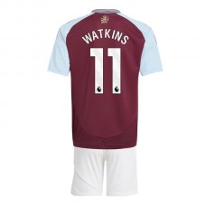 Dětský Fotbalové Dresy Aston Villa Watkins 11 Domácí 2024-25