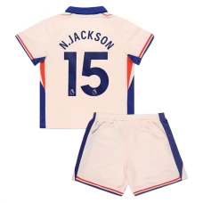 Dětský Fotbalové Dresy Chelsea N.Jackson 15 Venkovní 2024-25