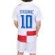 Dětský Fotbalové Dresy Chorvatsko Modrić 10 Domácí Euro 2024