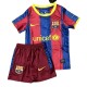 Dětský Fotbalové Dresy FC Barcelona Domácí Retro 2010-11