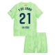 Dětský Fotbalové Dresy FC Barcelona F.De Jong 21 Alternativní 2024-25