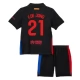 Dětský Fotbalové Dresy FC Barcelona F.De Jong 21 Venkovní 2024-25