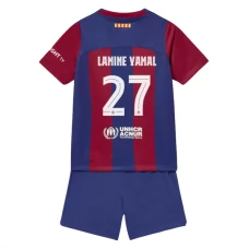 Dětský Fotbalové Dresy FC Barcelona Lamine Yamal 27 Domácí 2023-24