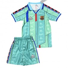 Dětský Fotbalové Dresy FC Barcelona Venkovní Retro 1996-97