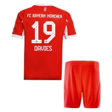 Dětský Fotbalové Dresy FC Bayern Mnichov Davies 19 Domácí 2025-26