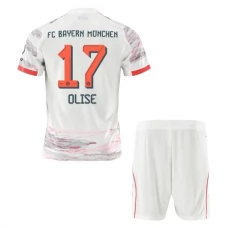 Dětský Fotbalové Dresy FC Bayern Mnichov Olise 17 Venkovní 2025-26